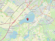 Map of Westeinderplassen, Netherlands